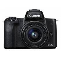 Canon EOS M50 mit Objektiv EF-M 15-45mm 3.5-6.3 IS STM